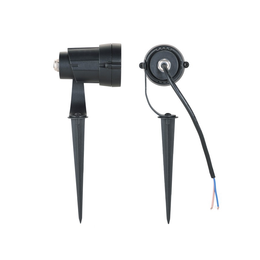 Ulkovalaisin BLAKE UNO 1xGU10/35W/230V IP65 musta