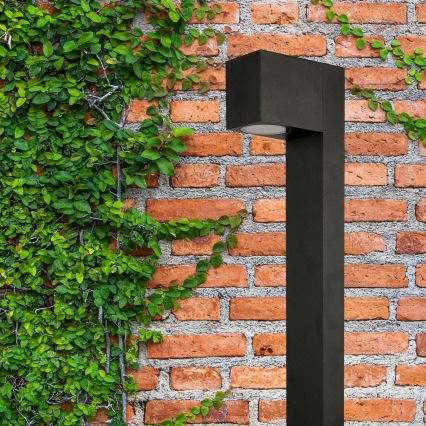 Ulkovalaisin BOSTON 1xGU10/10W/230V 80 cm IP54 musta