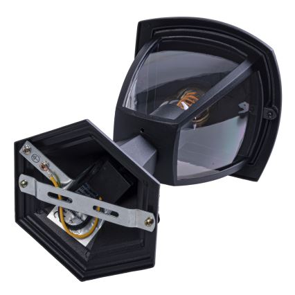 Ulkovalaisin FOX 1xE27/40W/230V IP44 musta