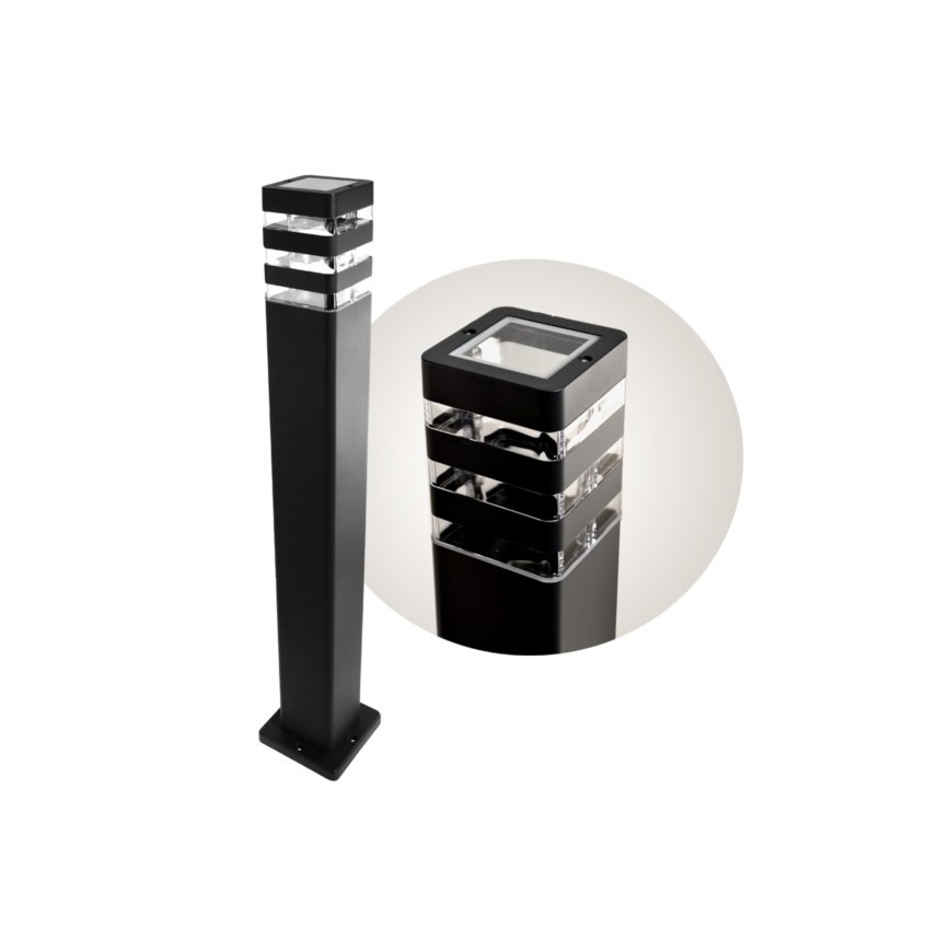 Ulkovalaisin SANTA 1xE27/60W/230V IP54 79,5 cm musta