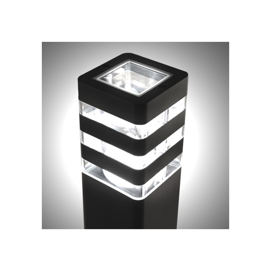 Ulkovalaisin SANTA 1xE27/60W/230V IP54 79,5 cm musta