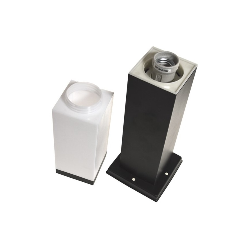 Ulkovalaisin SOPPA 1xE27/60W/230V IP44 45 cm musta