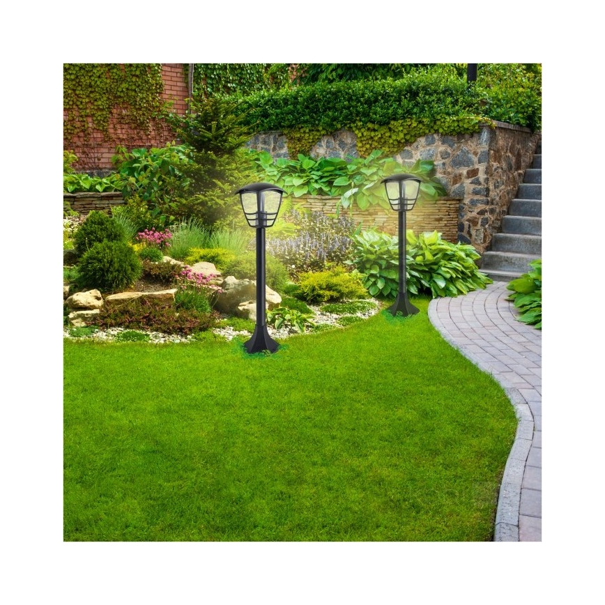 Ulkovalaisin TEVIO 1xE27/60W/230V IP54 97 cm musta