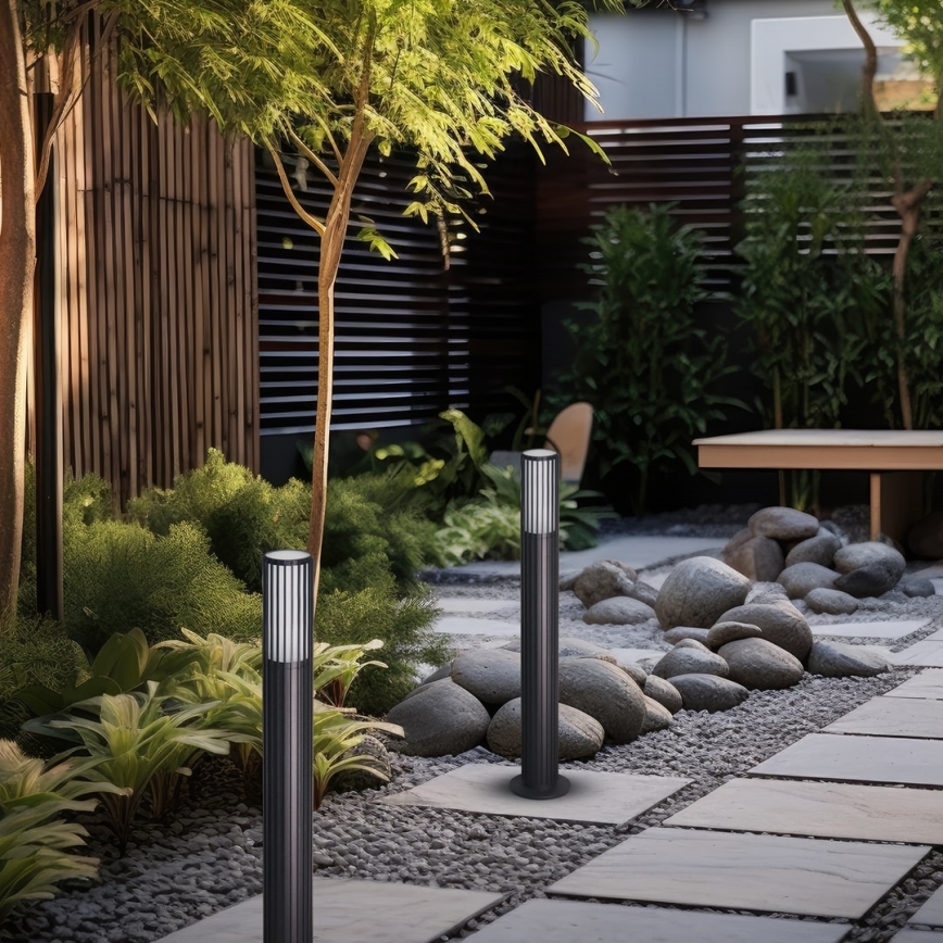 Ulkovalaisin VERTICAL 1xGU10/8W/230V IP44 musta