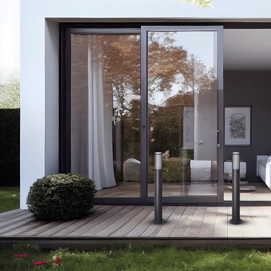 Ulkovalaisin VERTICAL 1xGU10/8W/230V IP44 musta