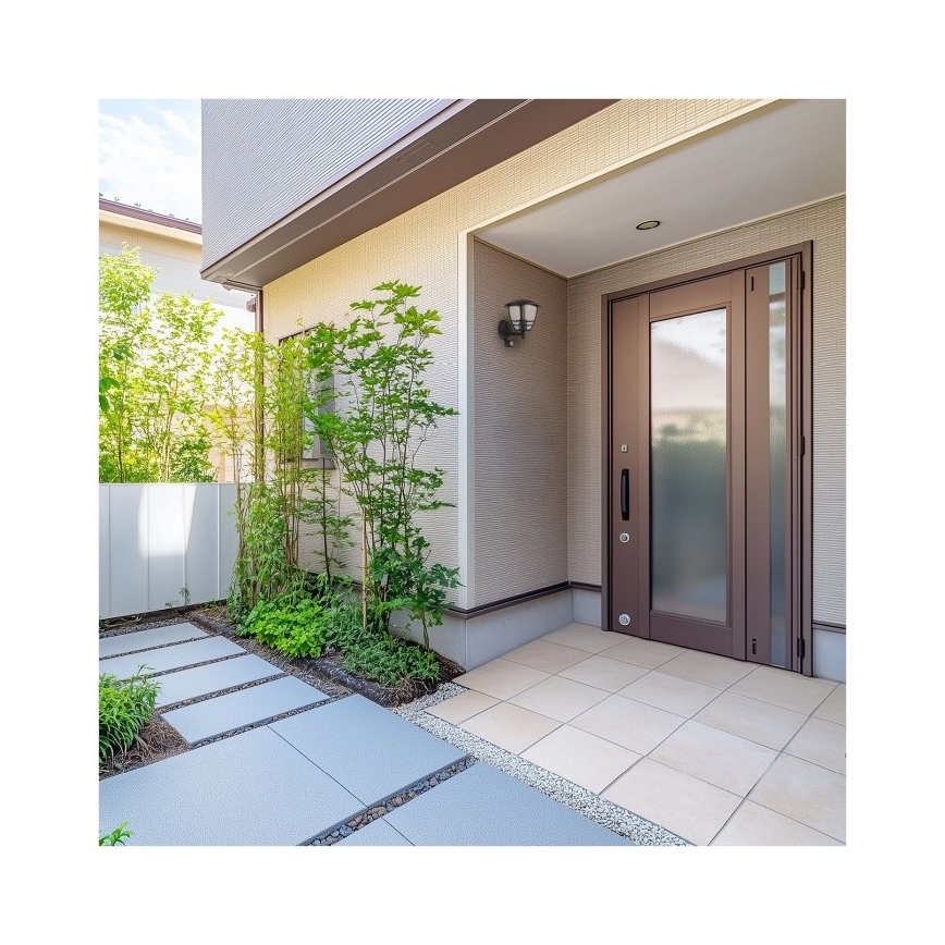 Ulkovalo anturilla TEVIO 1xE27/60W/230V IP54 musta