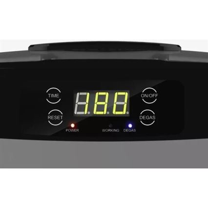 Ultraäänipuhdistin 70W/230V 1,2 l