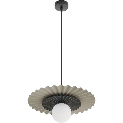 UMBRA riippuvalaisin vaijerilla 1xG9/8W/230V musta/beige