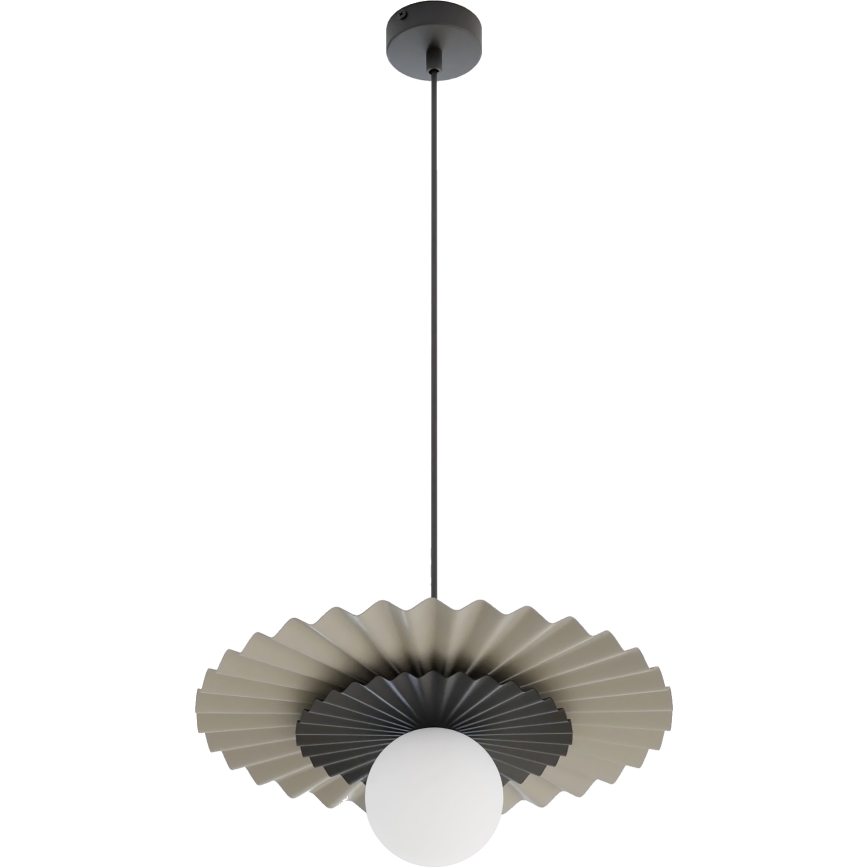 UMBRA riippuvalaisin vaijerilla 1xG9/8W/230V musta/beige