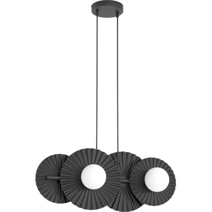 UMBRA riippuvalaisin vaijerilla 4xG9/8W/230V musta