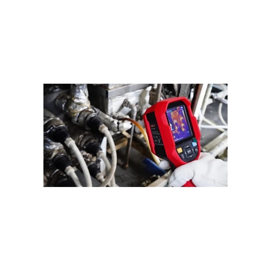 Uni-T - lämpökamera 5000 mAh 256x192 px IP65 Wi-Fi