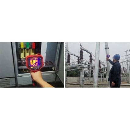 Uni-T - Lämpökamera 5200 mAh 384x288 px 3,7V Wi-Fi IP54