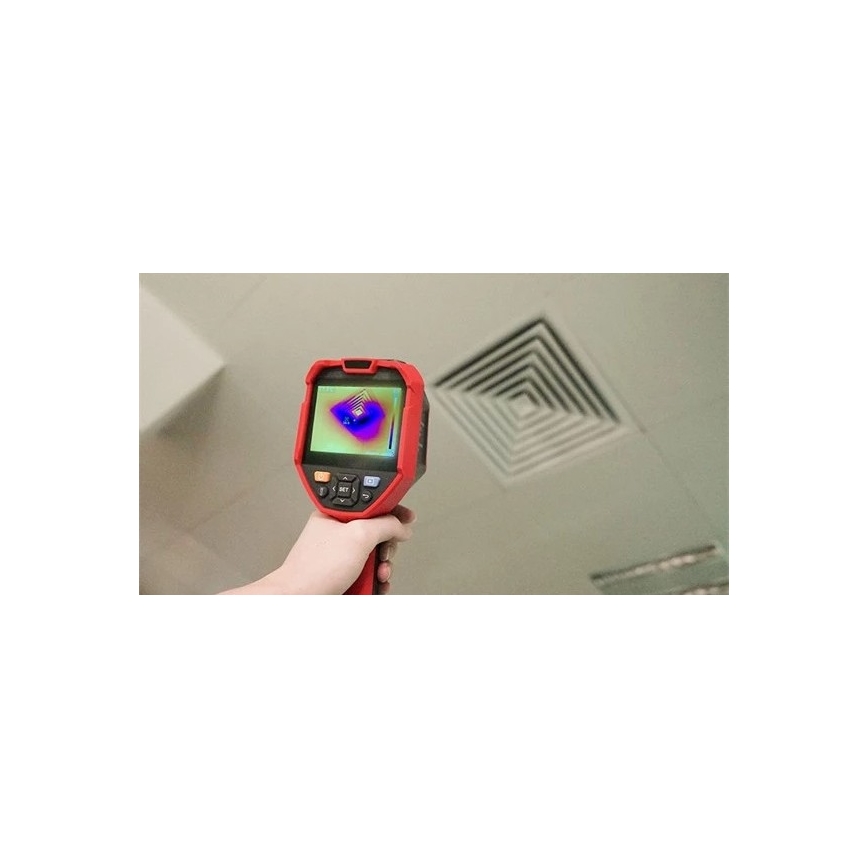 Uni-T - Lämpökamera 5200 mAh 640x480 px Wi-Fi IP54