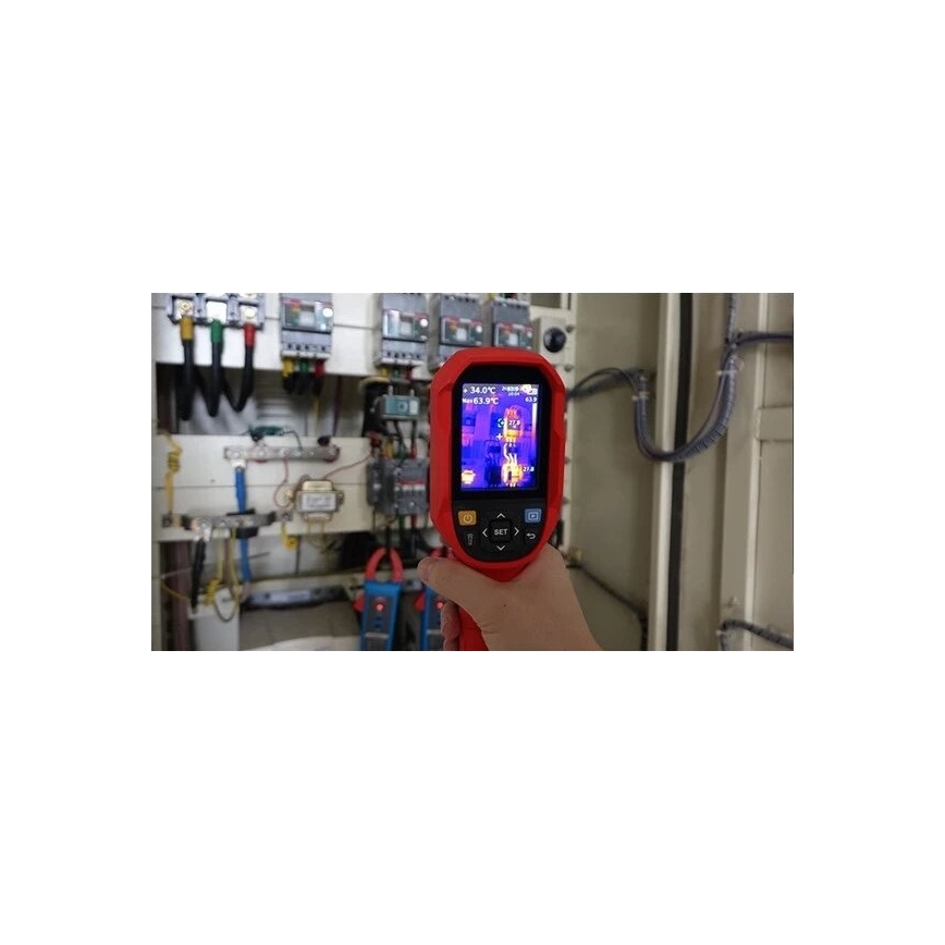 Uni-T - Lämpökamera 5000mAh 320x240px 3,6V IP65