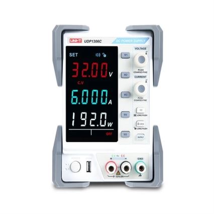 Uni-T UDP1306C - Laboratoriovirtalähde UDP1306C 0-32V/0-6A