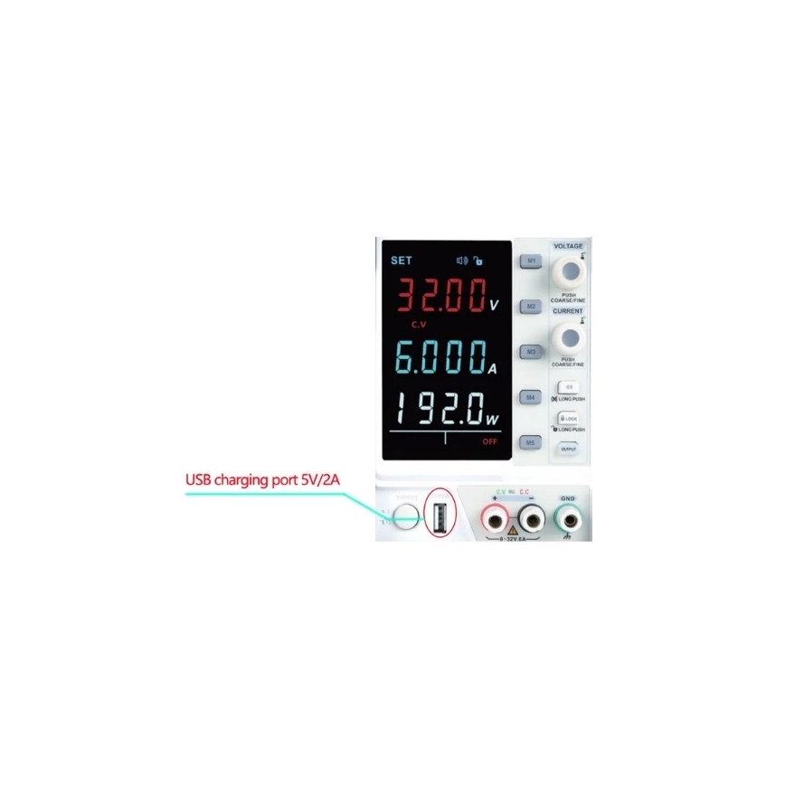 Uni-T UDP1306C - Laboratoriovirtalähde UDP1306C 0-32V/0-6A