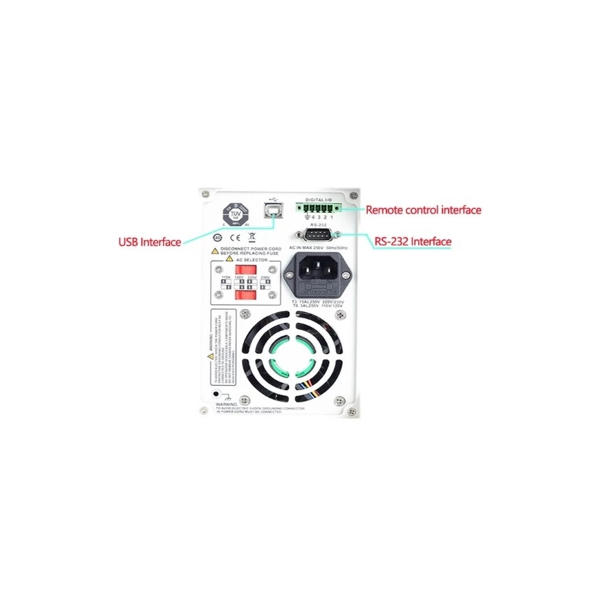 Uni-T UDP1306C - Laboratoriovirtalähde UDP1306C 0-32V/0-6A