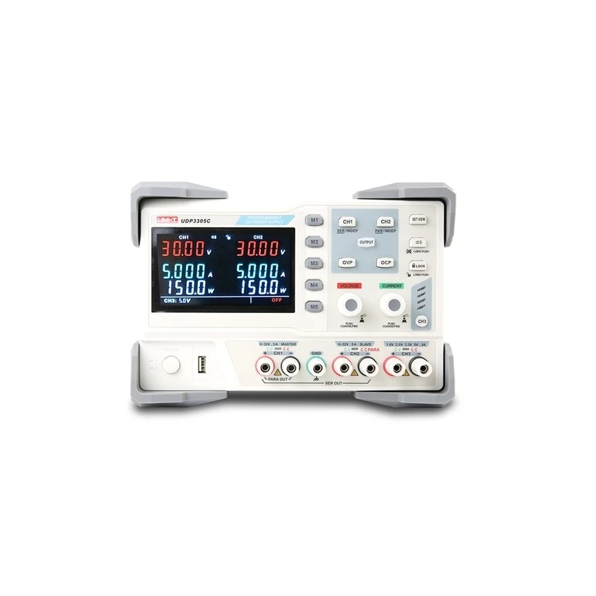 Uni-T UDP3305C - Laboratoriovirtalähde UDP3305C 0-30V/0-5A
