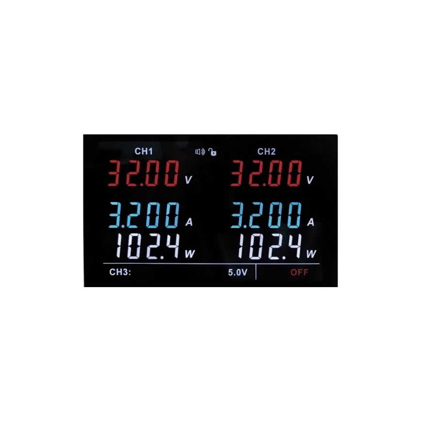 Uni-T UDP3305C - Laboratoriovirtalähde UDP3305C 0-30V/0-5A