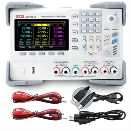 Uni-T UDP3305S-E - Laboratoriovirtalähde UDP3305S-E 0-30V/0-6A