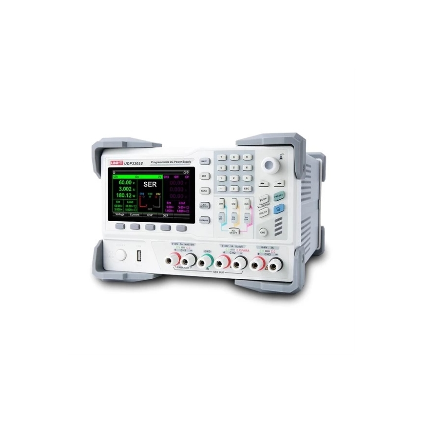 Uni-T UDP3305S - Laboratoriovirtalähde UDP3305S 0-30V/0-6A