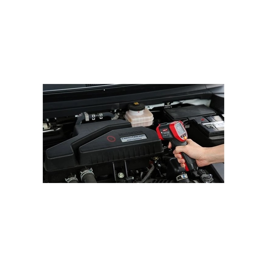 Uni-T UT303D+ - Infrapuna-kontaktiton lämpömittari 1x9V 6LR61 1300°C