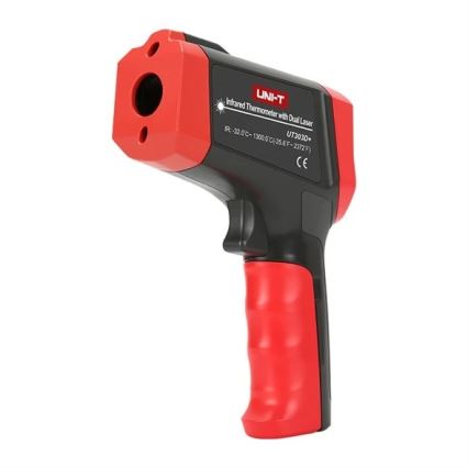 Uni-T UT303D+ - Infrapuna-kontaktiton lämpömittari 1x9V 6LR61 1300°C