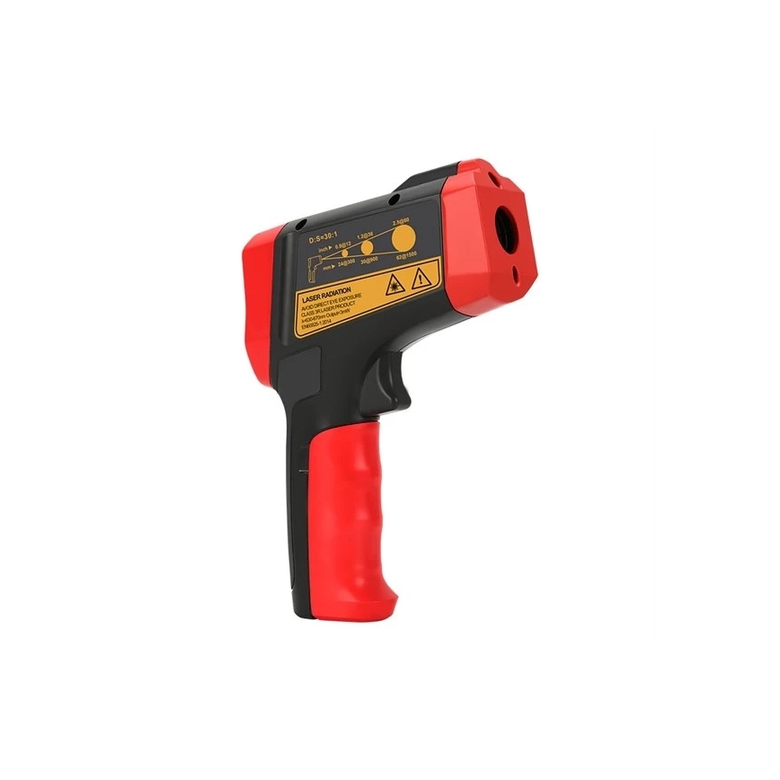 Uni-T UT303D+ - Infrapuna-kontaktiton lämpömittari 1x9V 6LR61 1300°C