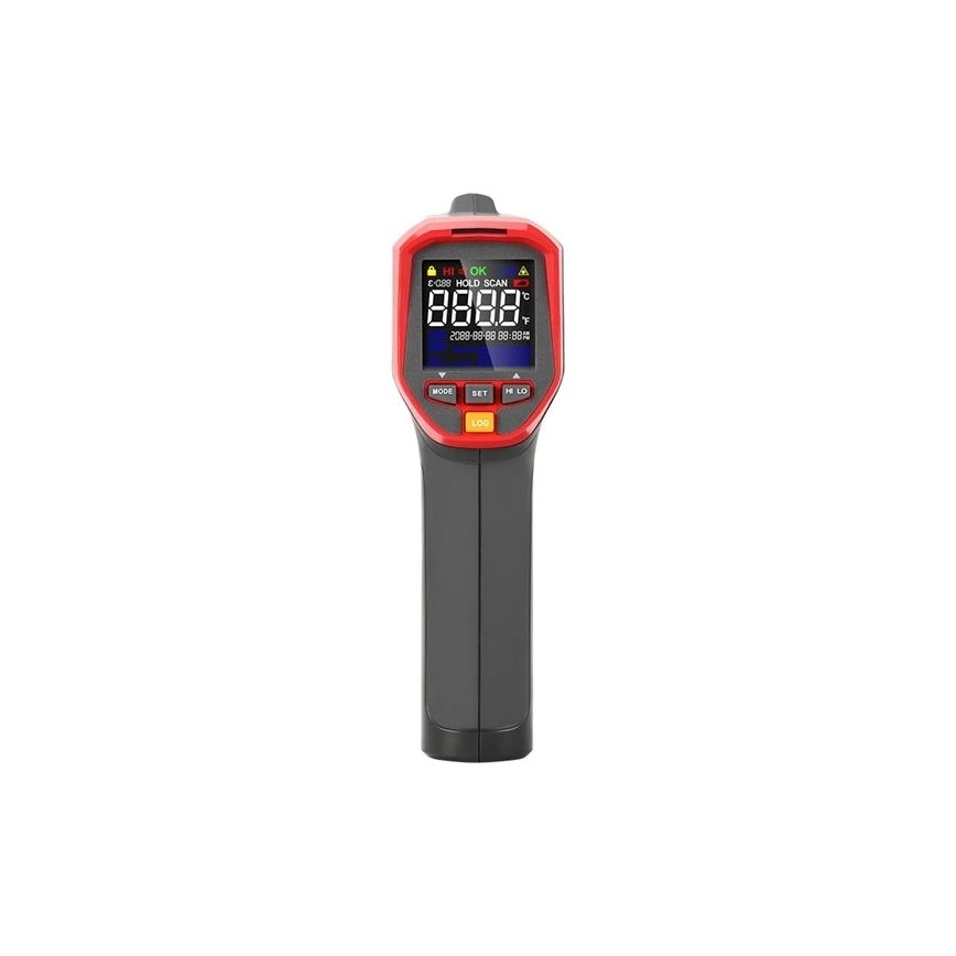 Uni-T UT303D+ - Infrapuna-kontaktiton lämpömittari 1x9V 6LR61 1300°C