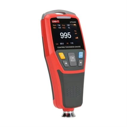 Uni-T UT343D - Maalipaksuusmittari, 2x AAA