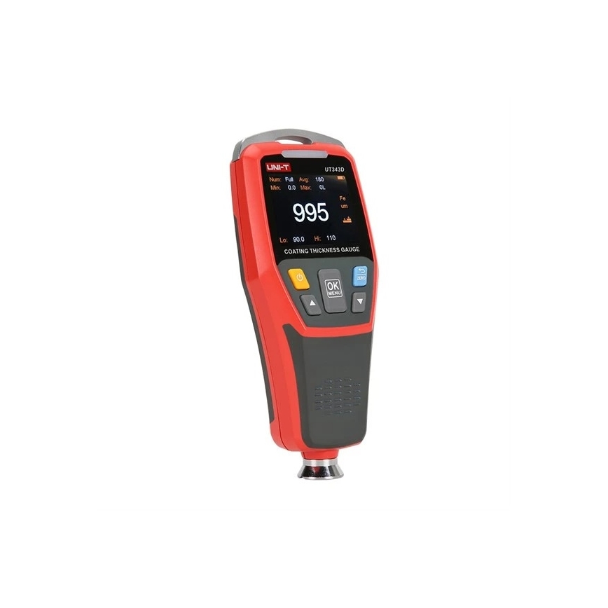 Uni-T UT343D - Maalipaksuusmittari, 2x AAA
