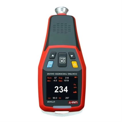Uni-T UT343D - Maalipaksuusmittari, 2x AAA