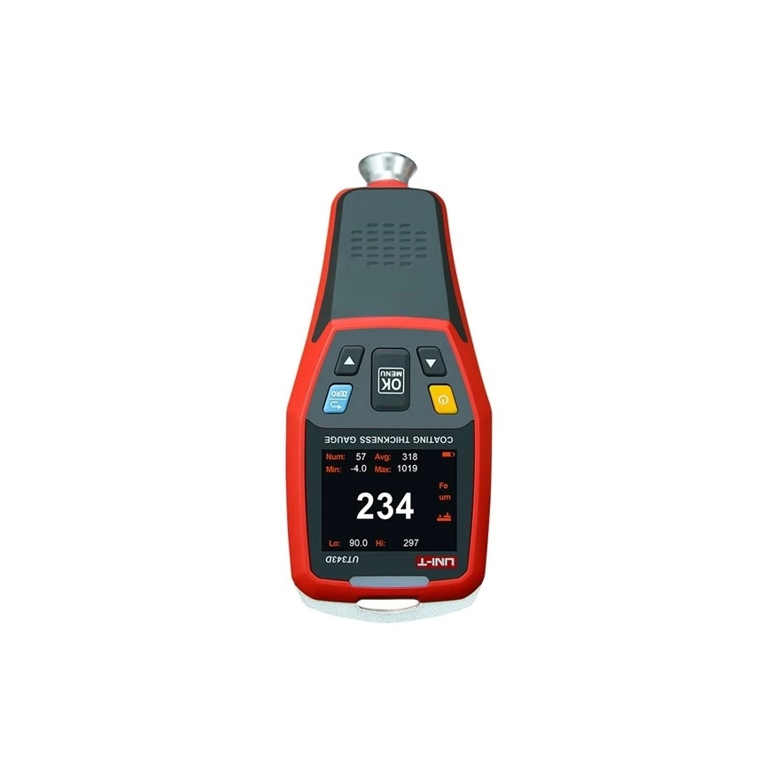 Uni-T UT343D - Maalipaksuusmittari, 2x AAA