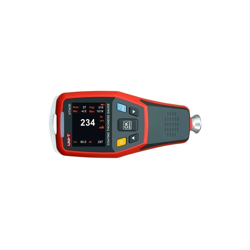 Uni-T UT343D - Maalipaksuusmittari, 2x AAA