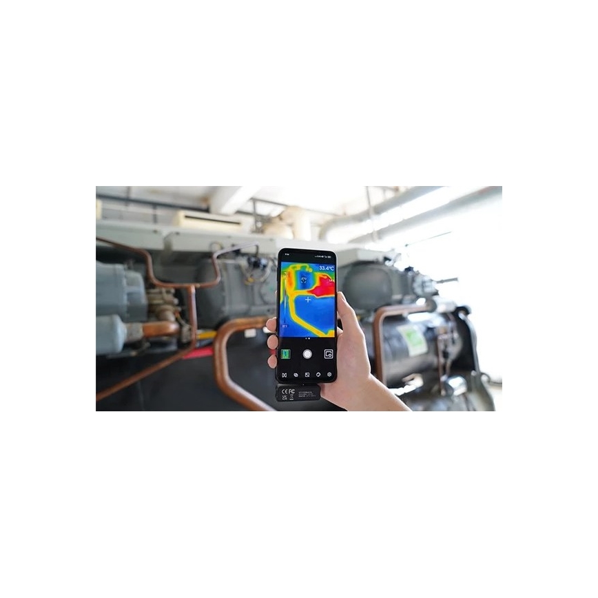 Uni-T UTi120MS - Thermal kamera lightning kohteelle iPhone