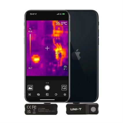 Uni-T UTi120MS - Thermal kamera lightning kohteelle iPhone