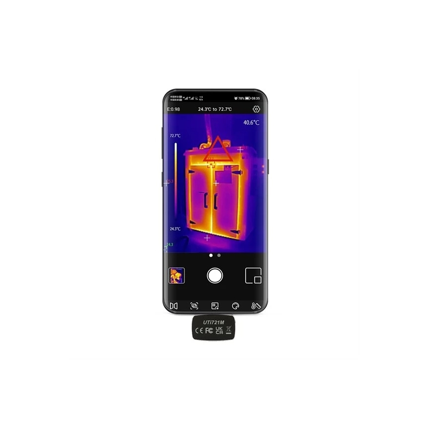 Uni-T UTi721M - USB-C-lämpökamera