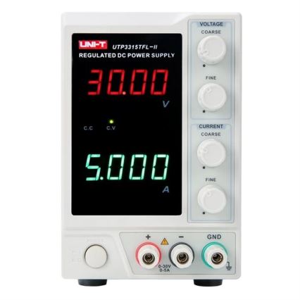 Uni-T UTP3315TFL-II - Laboratoriovirtalähde UTP3315TFL-II 0-30V/0-5A