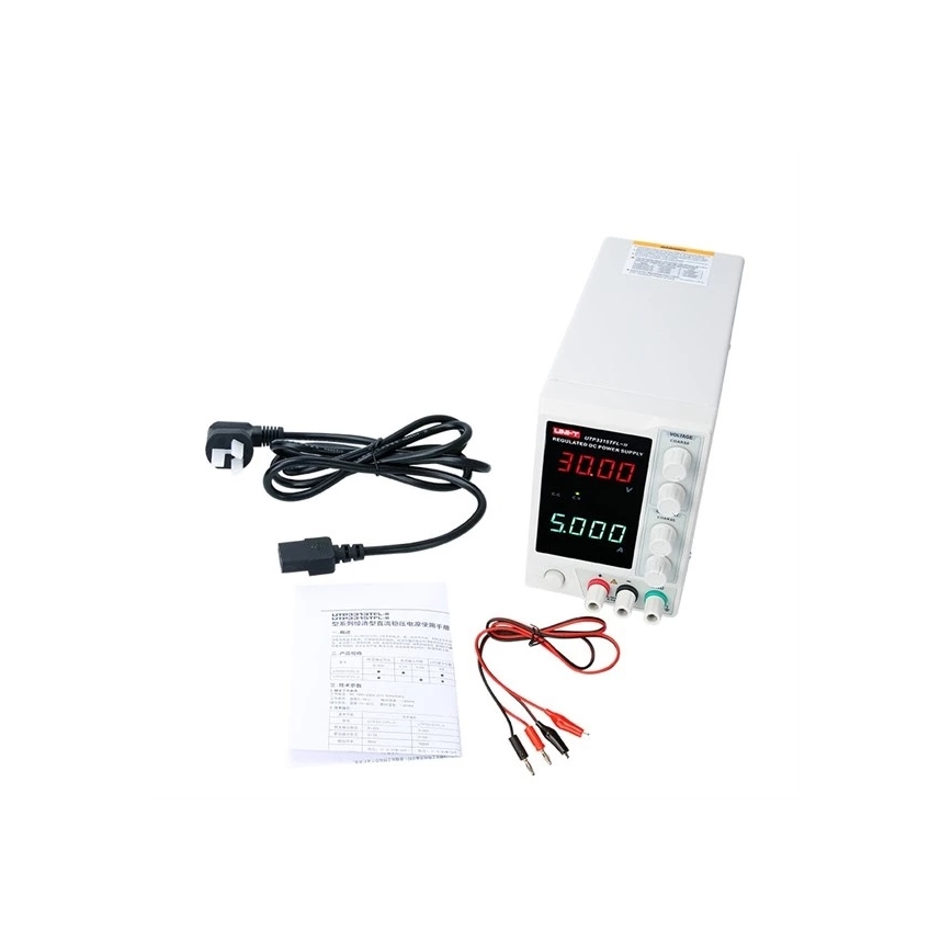 Uni-T UTP3315TFL-II - Laboratoriovirtalähde UTP3315TFL-II 0-30V/0-5A