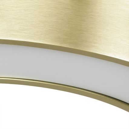 UNION LED -riippuvalaisin vaijerilla LED/40W/230V 3000/4000/6500K halkaisija 40 cm kullanvärinen