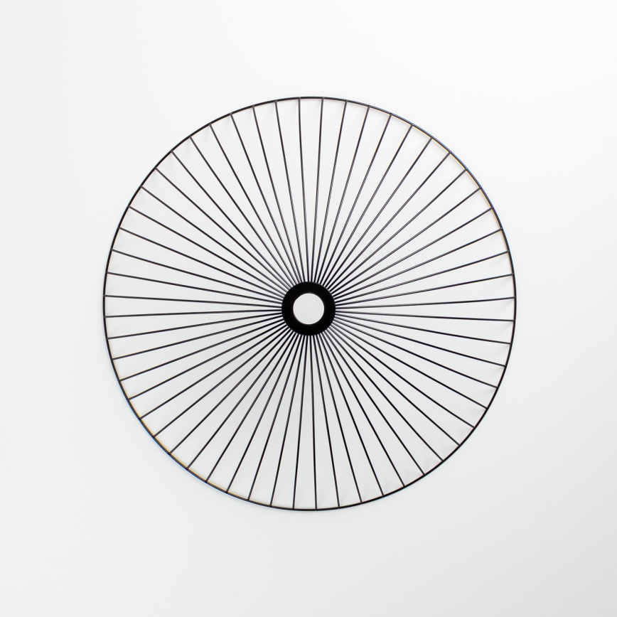 Universaali CURITIBA-varjostin, halkaisija 60 cm, musta