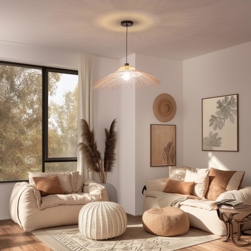 Universaali KERIA-lampunvarjostin, halkaisija 70 cm, beige