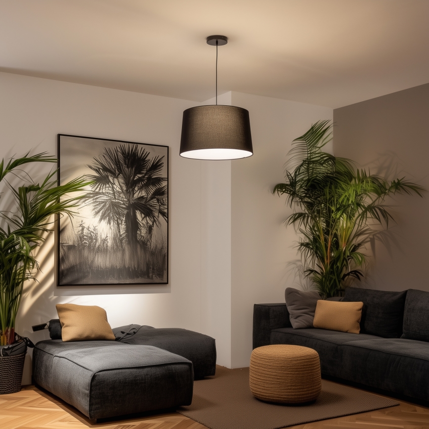 Universaali KERIA-varjostin, halkaisija 45 cm, musta