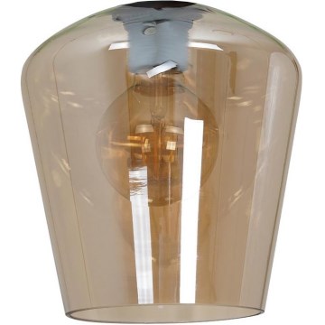 Universaali vaihtolasi SANTIAGO E27 halkaisija 18 cm savuinen ruskea