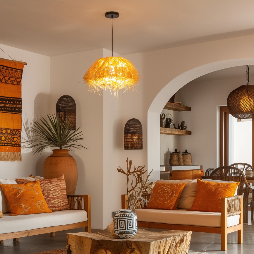 Universaali varjostin KERIA Ø 40 cm, ruskea