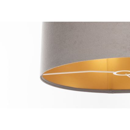 Yleiskäyttöinen varjostin STANDART E27, halkaisija 45 cm, harmaa/kulta