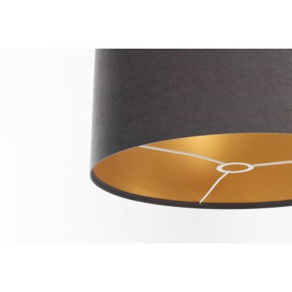 Yleiskäyttöinen varjostin STANDART E27, halkaisija 45 cm, harmaa/kulta