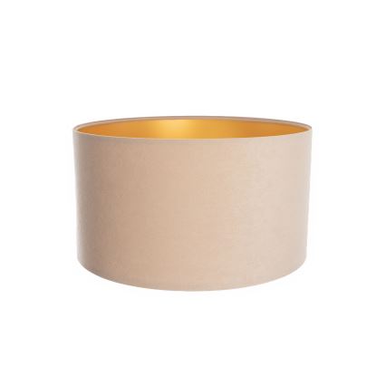 Yleispätevä varjostin STANDART E27 Ø 45 cm beige/kulta
