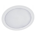 Upotettava LED-kattovalaisin ALGINE 2-in-1 LED/12W/230V 4000K valkoinen
