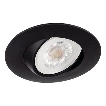 Upotettava LED-kattovalaisin FIZU LED/4W/230V 3000/4000/6500K musta